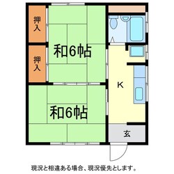 三楽荘の物件間取画像